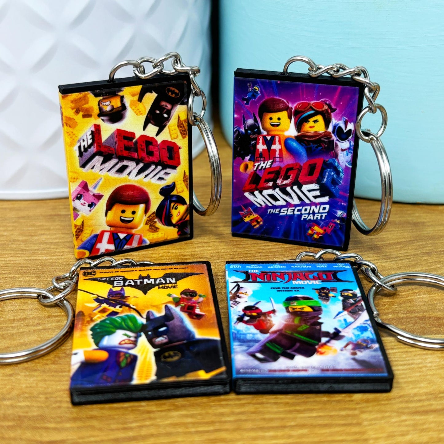 Mini Animated DVD Case Keychains (L-Z)