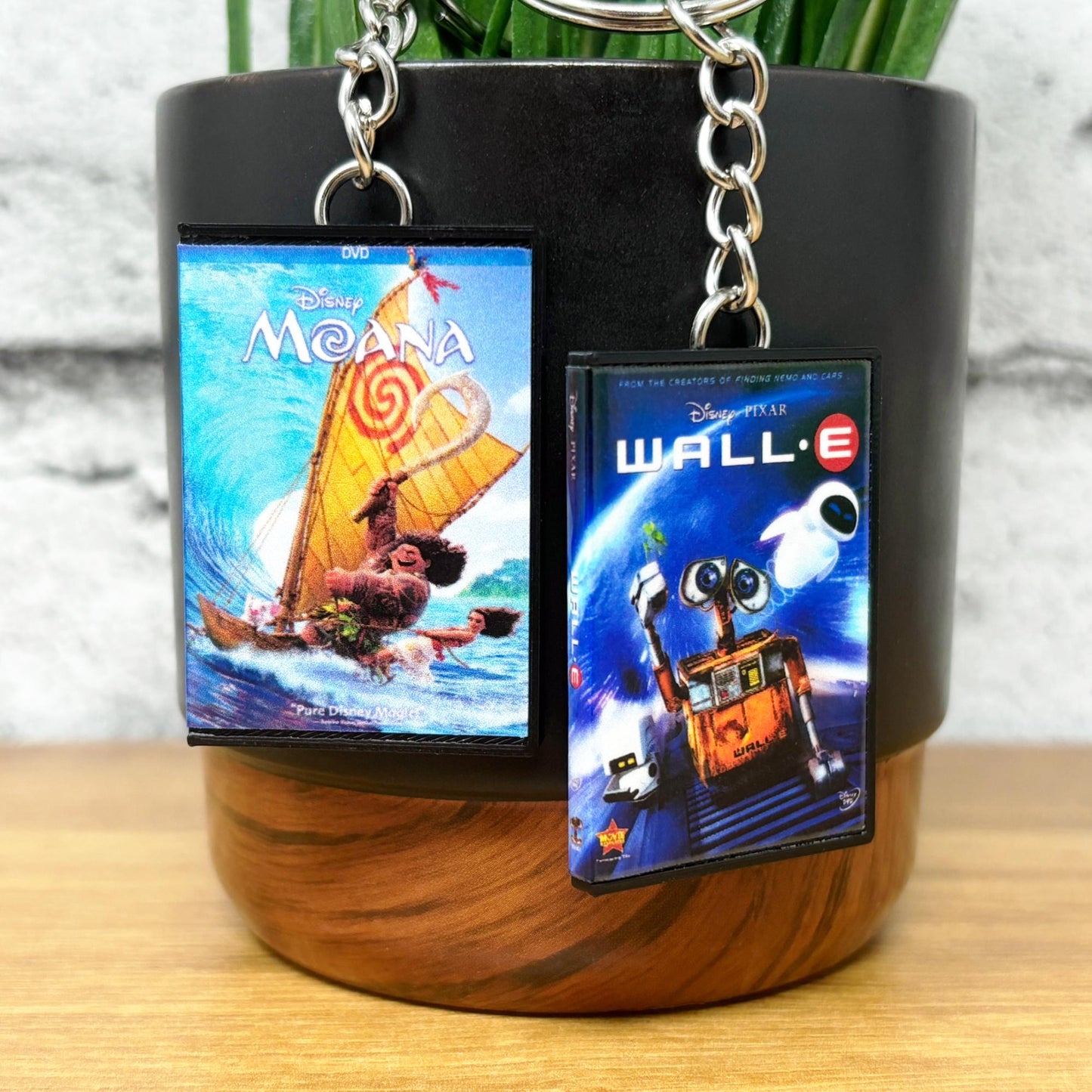 Mini Animated DVD Case Keychains (L-Z)