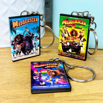 Mini Animated DVD Case Keychains (L-Z)