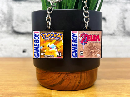 Mini Nintendo Gameboy Game Case Keychains