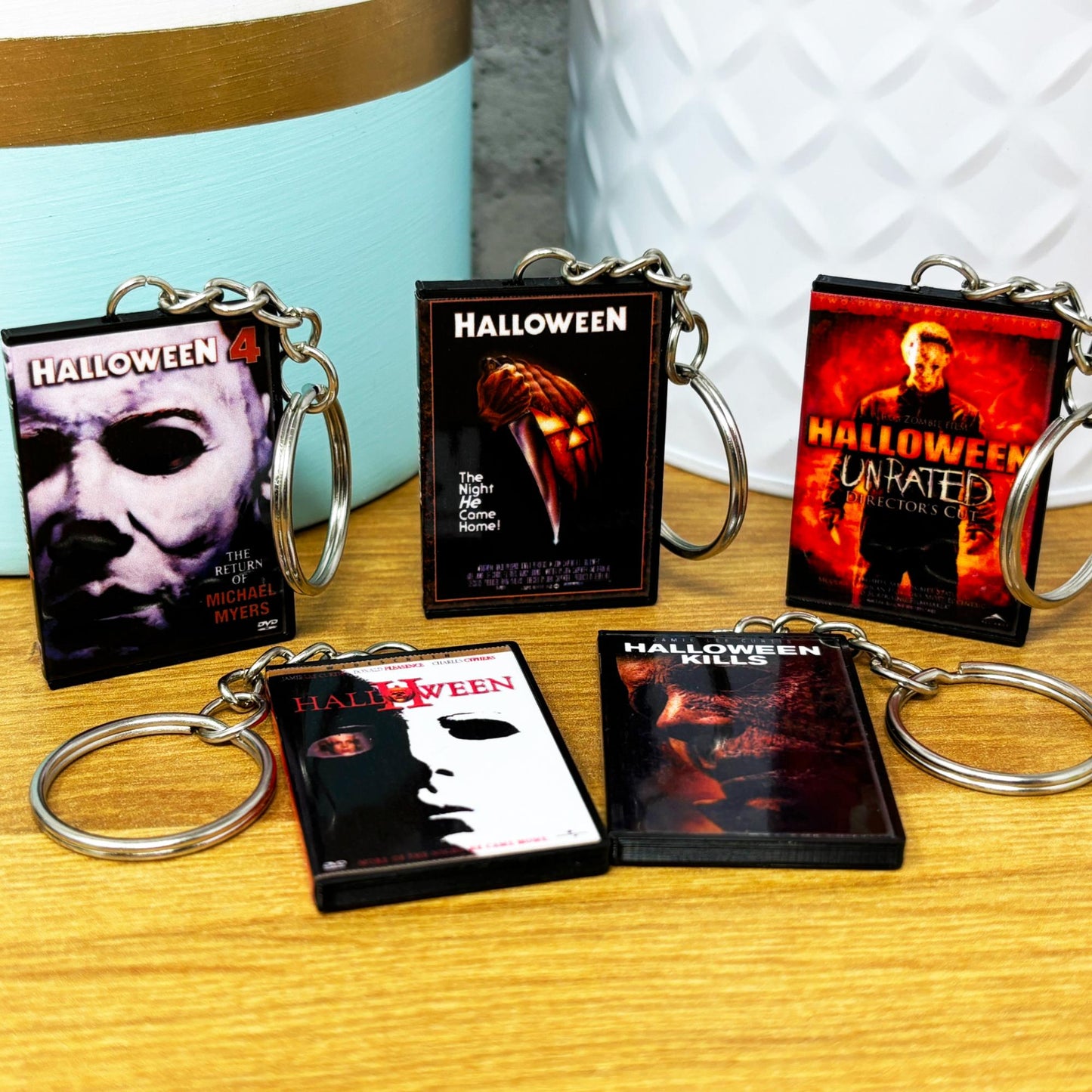 Mini DVD Keychains - Horror Movies (H-Q)