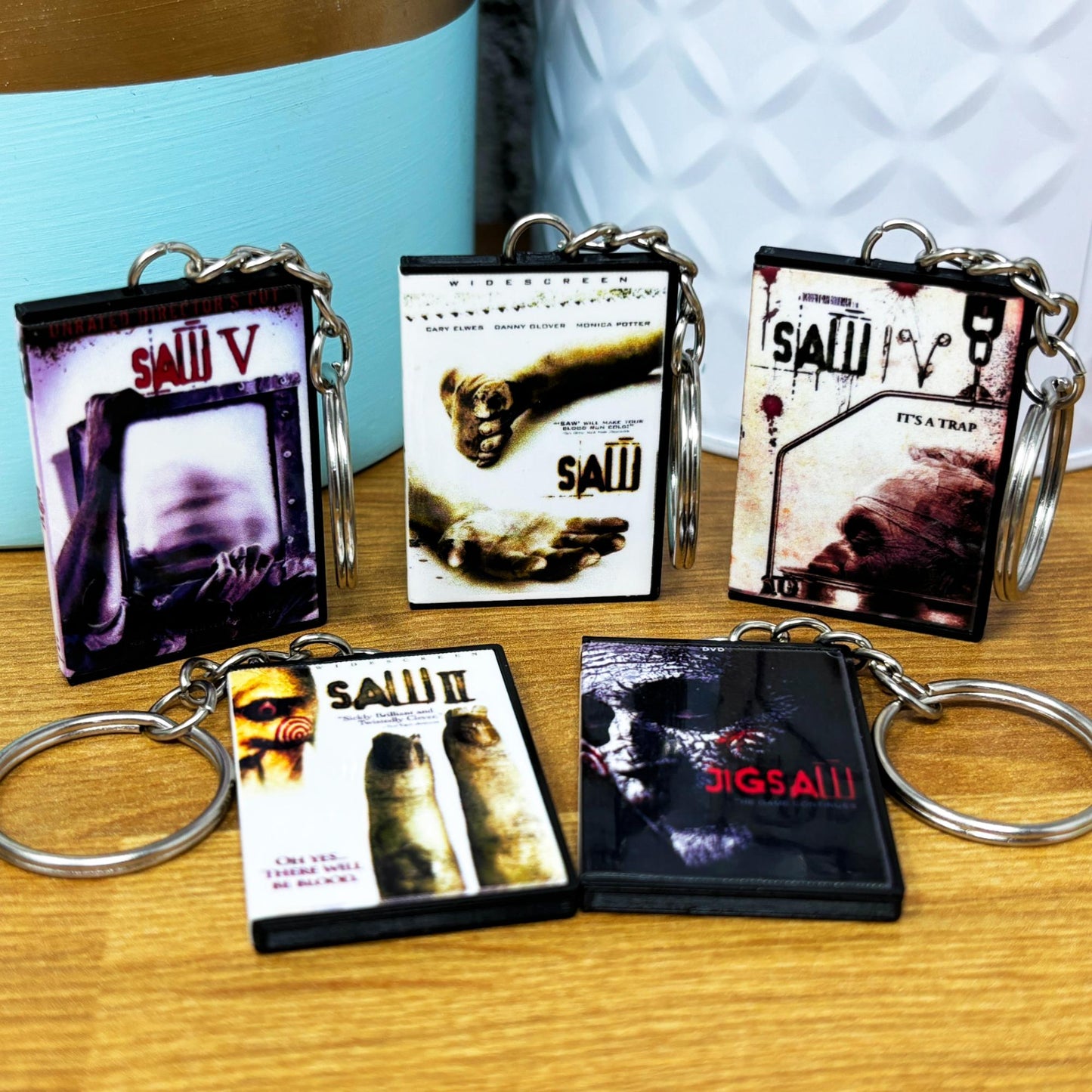 Mini DVD Keychains - Horror Movies (R-Z)