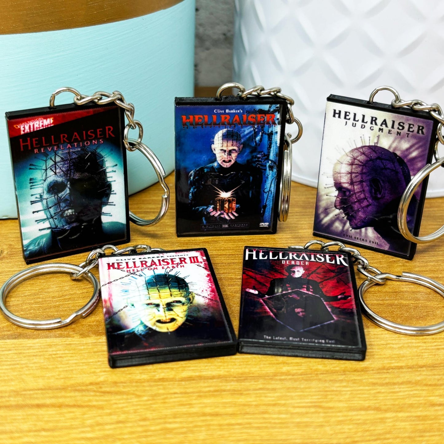 Mini DVD Keychains - Horror Movies (H-Q)