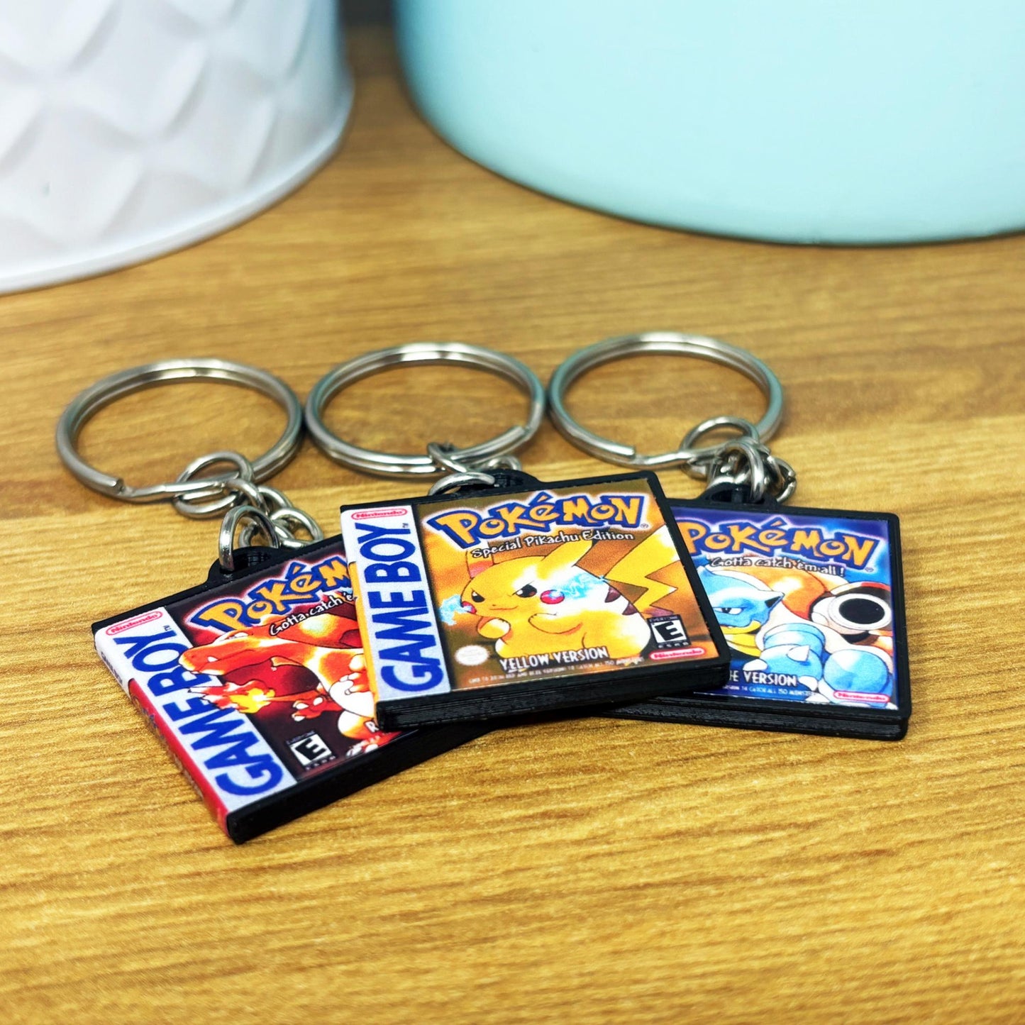 Mini Nintendo Gameboy Game Case Keychains