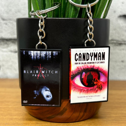 Mini DVD Keychains - Horror Movies (#-C)