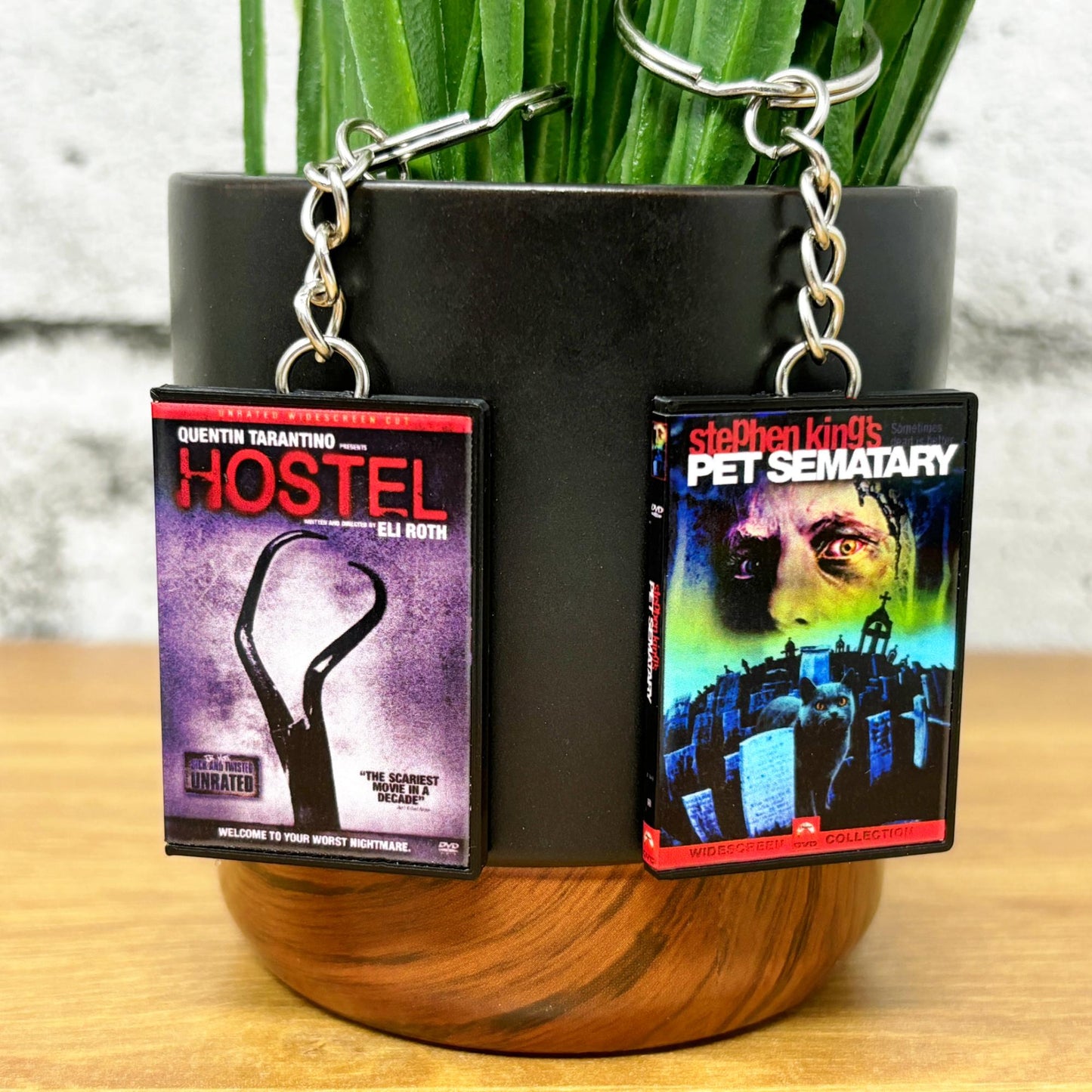 Mini DVD Keychains - Horror Movies (H-Q)