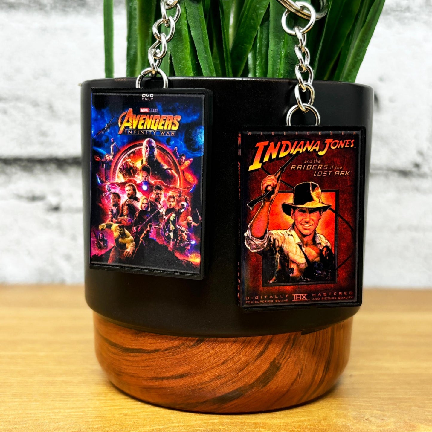 Mini DVD Keychains - Top IMDb Movies (#1-70)