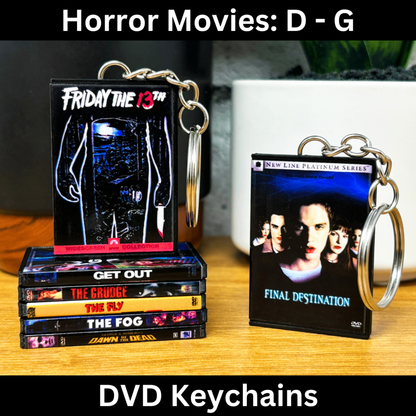 Mini DVD Keychains - Horror Movies (D-G)