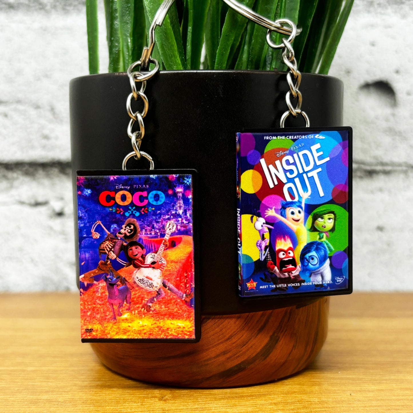 Mini Animated DVD Case Keychains (A-K)