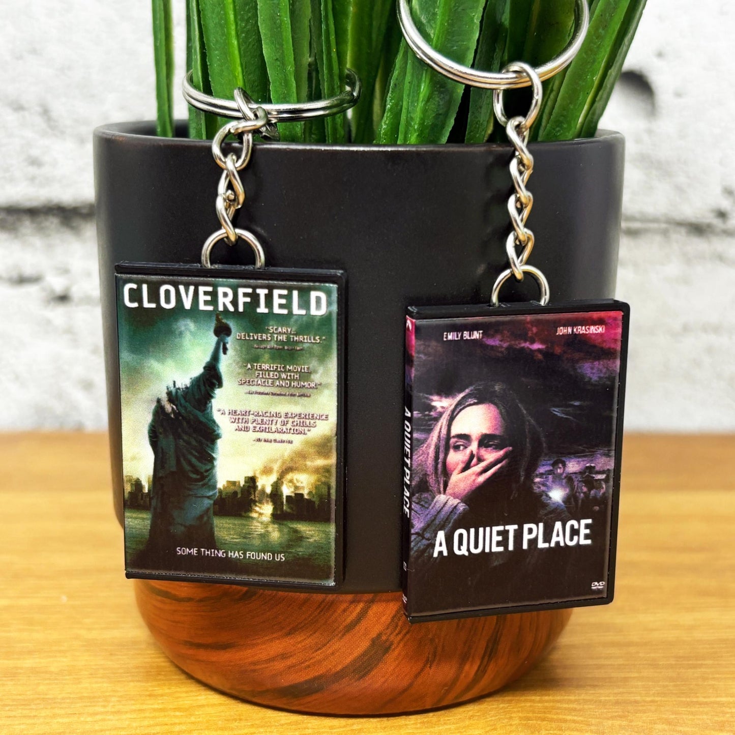 Mini DVD Keychains - Horror Movies (#-C)