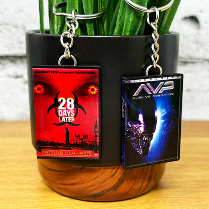 Mini DVD Keychains - Horror Movies (#-C)