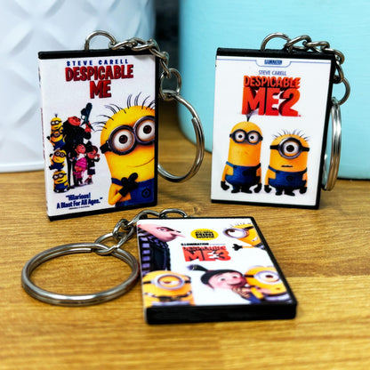 Mini Animated DVD Case Keychains (A-K)