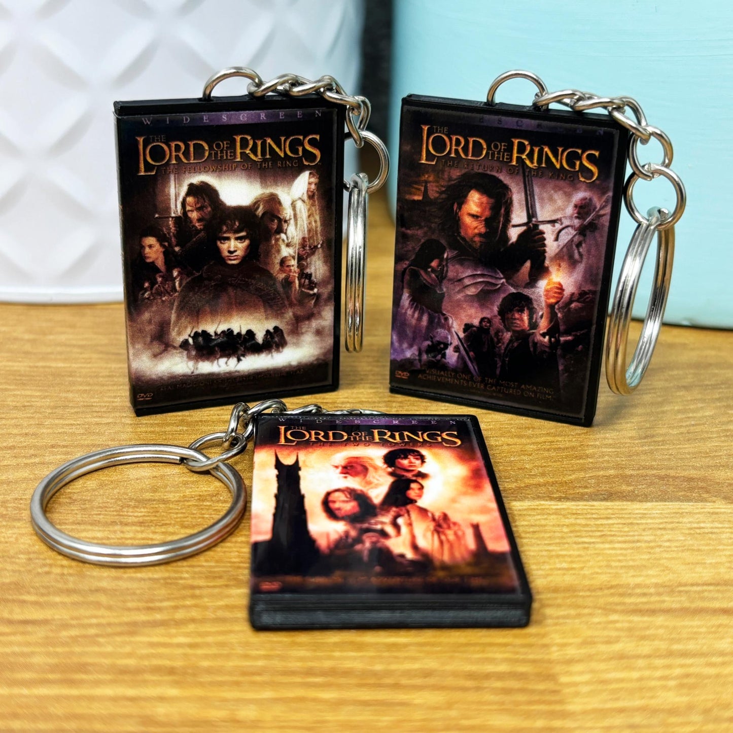 Mini DVD Keychains - Top IMDb Movies (#1-70)