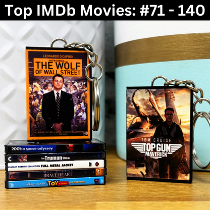 Mini DVD Keychains - Top IMDb Movies (#71-140)